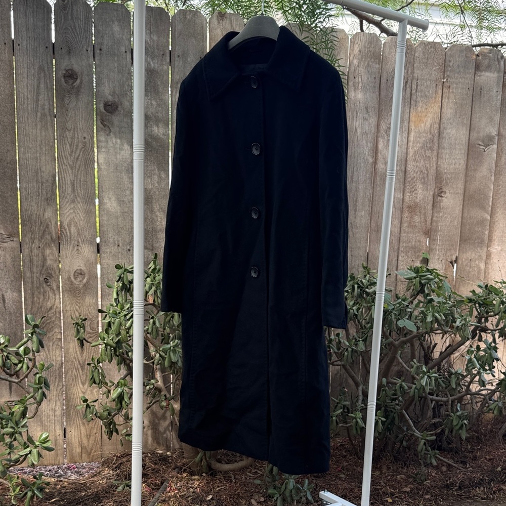 Cinzia Rocca Icons Black Trench Coat